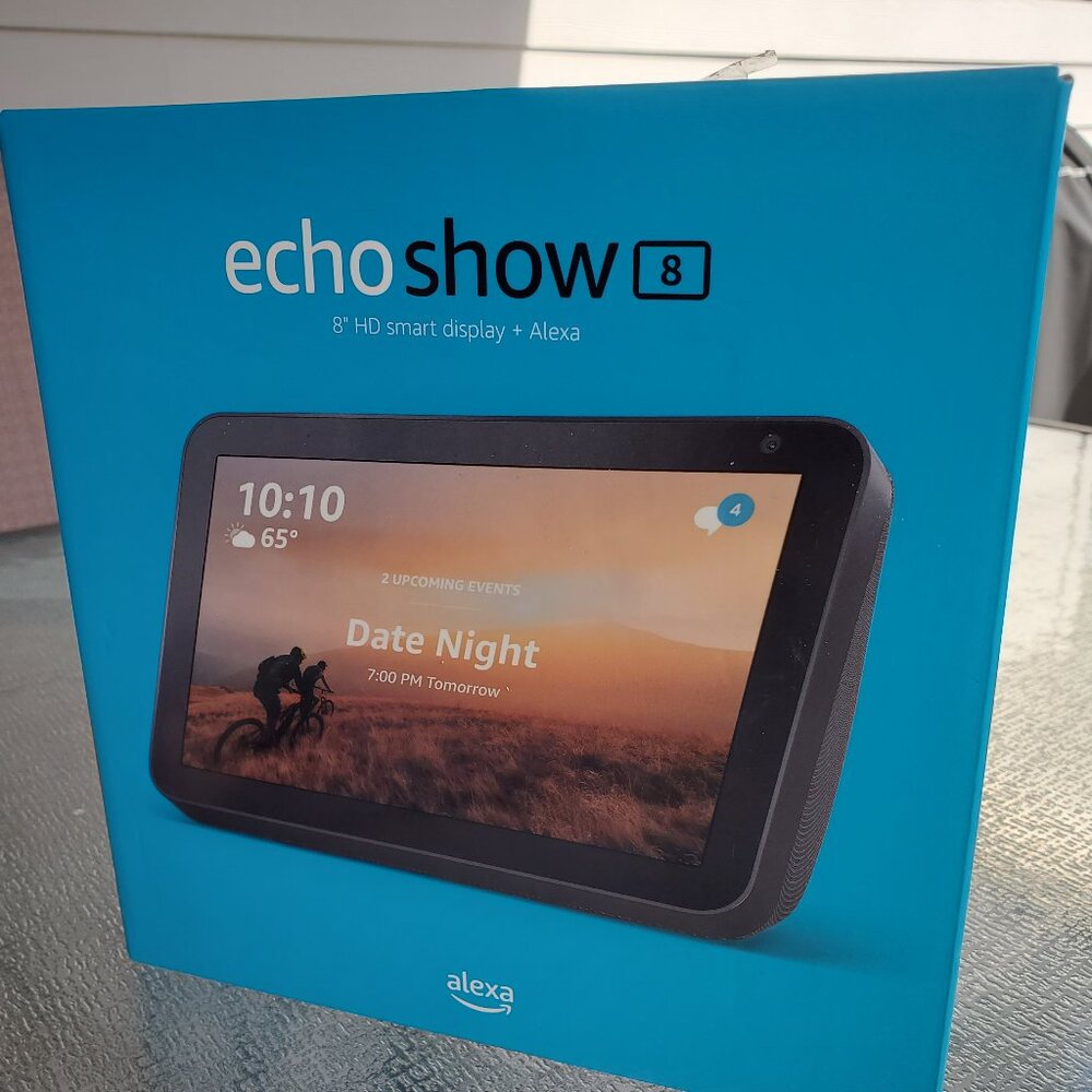 *NWT - AMAZON Echo Show 8 2nd Gen, BLACK